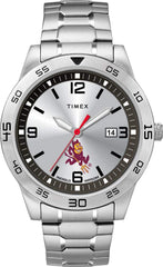 Timex Tribute Men's Citation 42mm Quartz Watch with Stainless Steel Strap - Arizona State Sun Devils