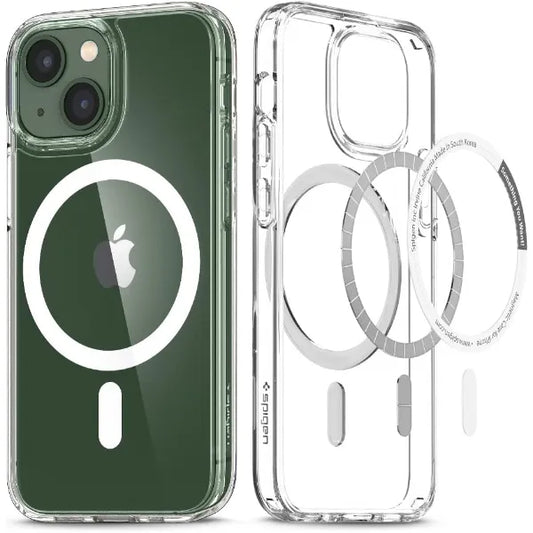 Spigen for iPhone 13 Mini Case, Ultra Hybrid MagFit [Anti-Yellowing], Compatible with Magsafe - Clear