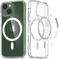 Spigen for iPhone 13 Mini Case, Ultra Hybrid MagFit [Anti-Yellowing], Compatible with Magsafe - Clear