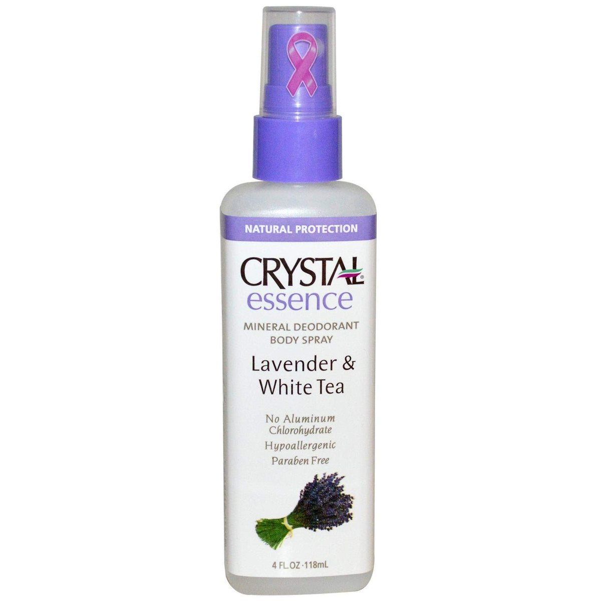 Crystal Essence Crystal Body Deodorant Deod Spry Lvndr&Wht Te 4 Fl Oz