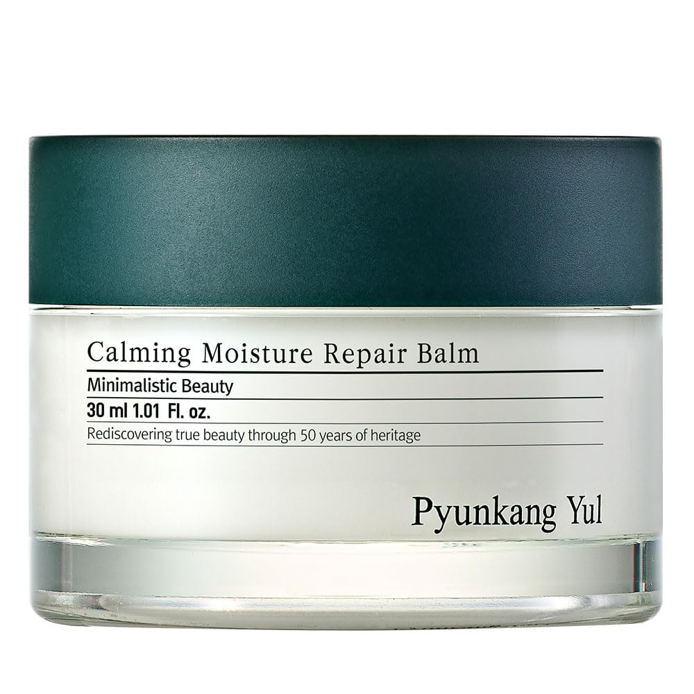 Pyunkang Yul Calming Face Intensive Repair Balm - Skin Care Peptides, Moisturising Balm with Hyaluronic Acid, Tea Tree, Shea Butter, Squalane, Cica -1.01 fl oz (Pack of 1)