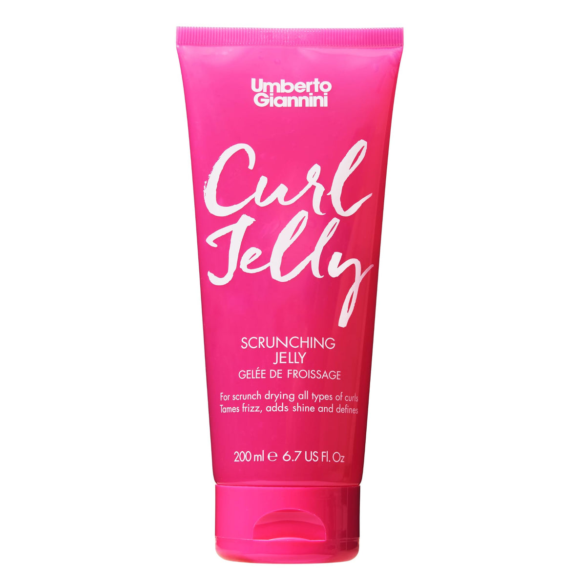 Umberto Giannini Curl Jelly Scrunching Jelly, Defining Hair Gel, Vegan & Cruelty Free - 200ml