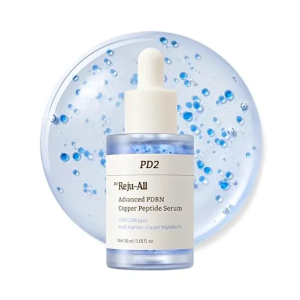 Dr.Reju All Advanced PDRN Copper Peptide Serum GHK Cu with PDRN Serum for Face  Copper Peptides for Firming & Skin Elasticity with Hyaluronic Acid & Hydrolyzed Collagen Peptides