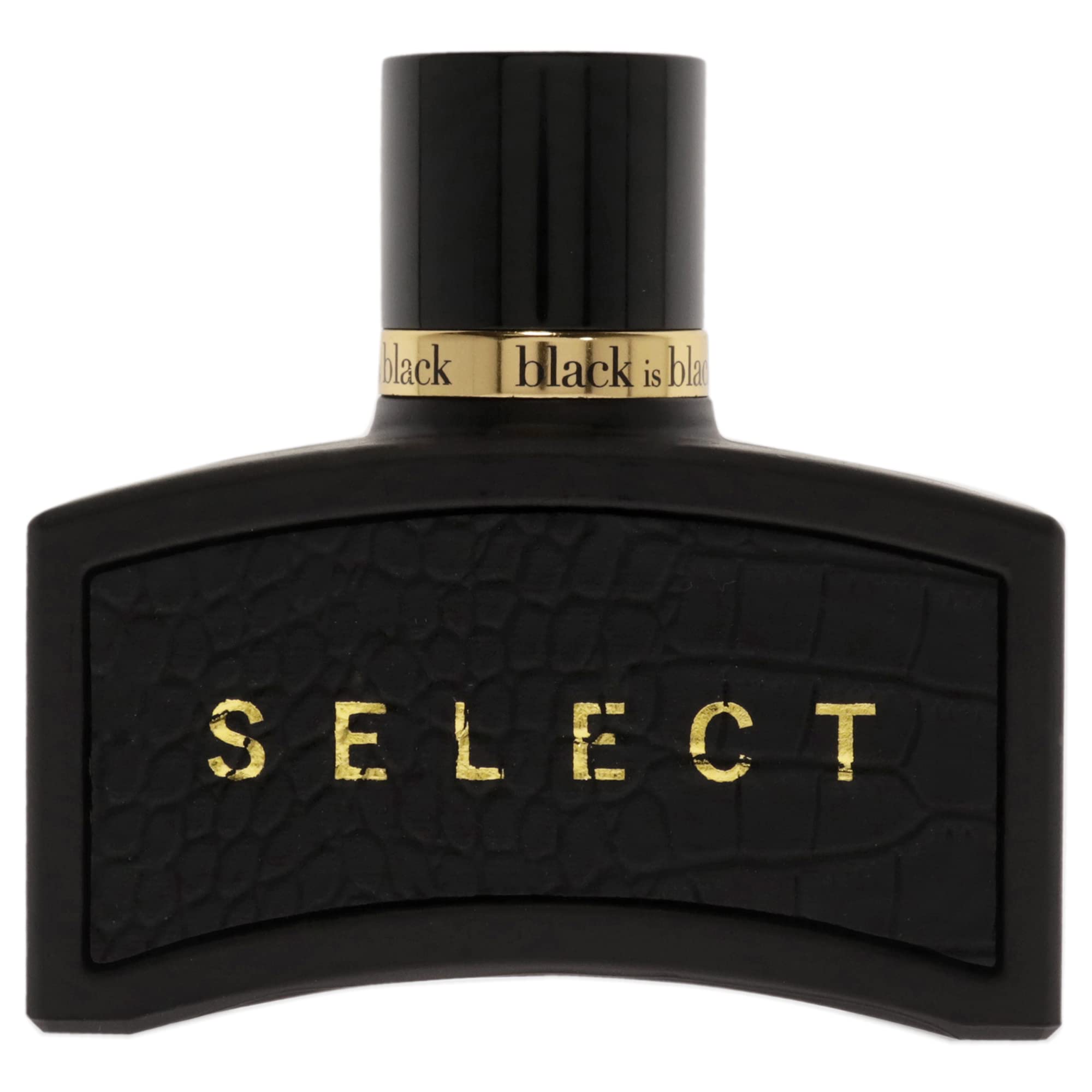 NuParfums Black is Black Select Pour Homme Eau De Toilette Spray, 3.4 Ounce