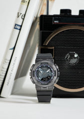 G-Shock Casio GM-S110B-8AJF [ Analog Combination Model 110 Series Compact and Thin Model Rubber Band] Watch Shipped from Japan Oct 2022 Model, gray