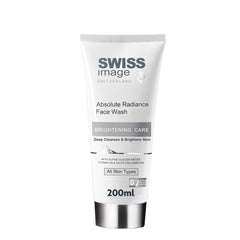 Swiss Image Brightening Face Wash with Niacinamide, 200 ml, Deeply Cleanses, Removes Make Up, Gives Even Toned & Glowing Skin, Reduces Pigmentation & Blemishes, All Skin Types, Men & Women, Swiss Made