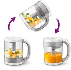 Philips Avent 4 In 1 Combined Steamer And Blender (Scf883/02)
