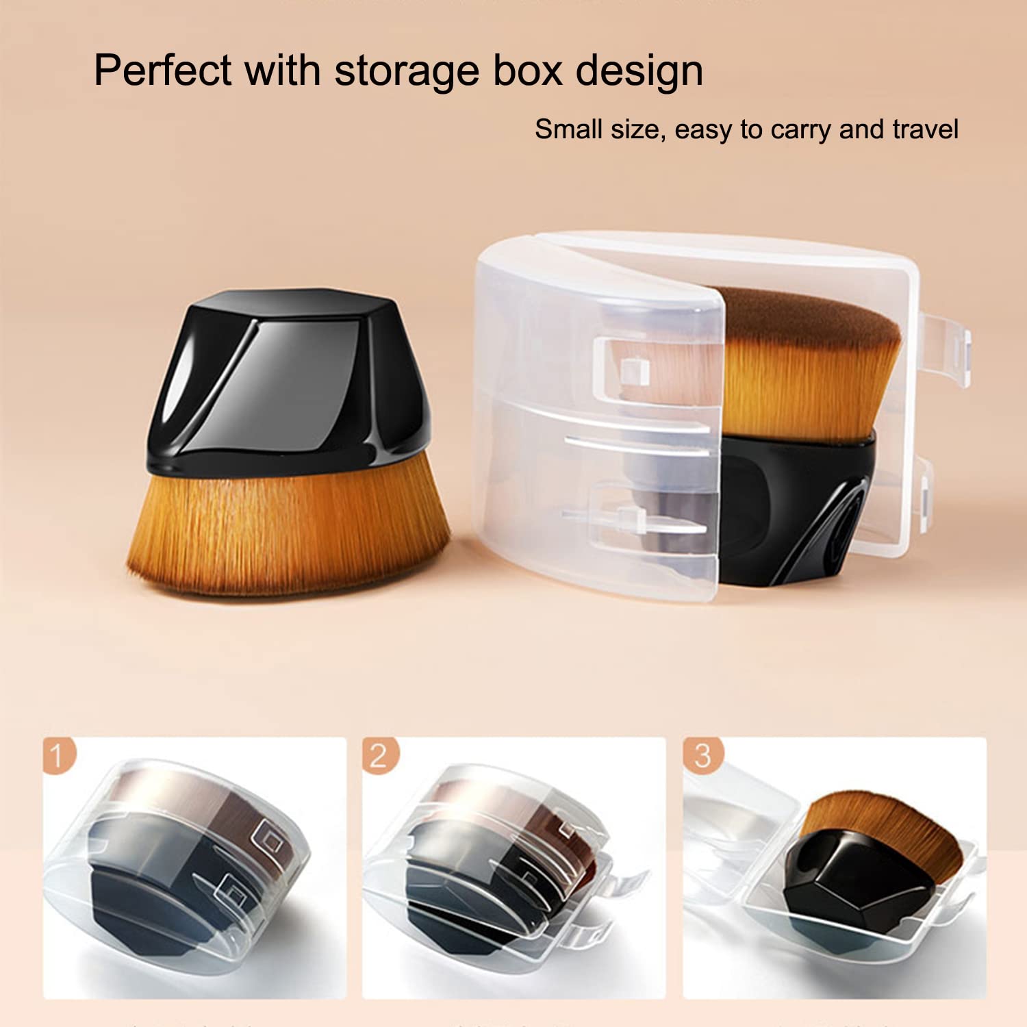 PHOERA Foundation Full Coverage Makeup, Mushroom Head Air Cushion CC Cream Natural Foundation Set,PHOERA Concealer, PHOERA Primer, PHOERA Powder, Foundation Brushes (103 Warm Peach+ 03 Warm Nude CC)