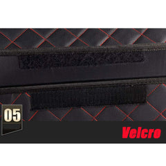 CONRAL Collapsible Car Trunk Organizer and Storage Box, Perfect for SUV, Auto, Vehicle, Family Vans, Travel and Camp, S/M/L, 32L/46L/65L,Black-S