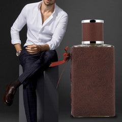 80ML Men Perfume, French Men Fragrance, Long Lasting Cologne Perfume, Eau de Toilette Spray, Eau de Parfum Christmas Thanksgiving Birthday Gift (YT1760 Brown)