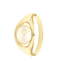 Calvin Klein CK ELATION Women's Watch, Analog - Champagne Gold/Gold