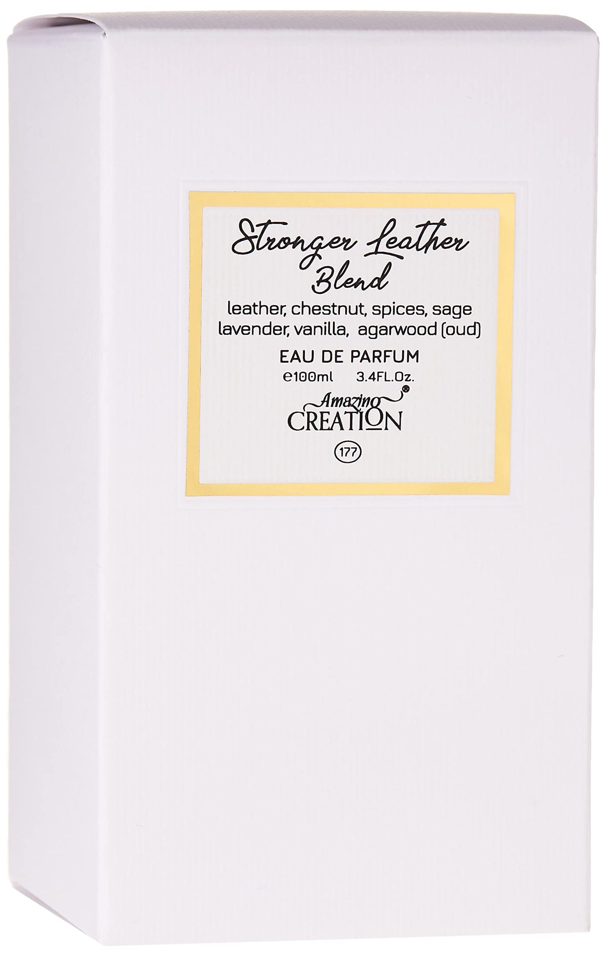 Amazing Creation Stronger Leather Blend Perfume For Men Eau De Parfum, 100 Ml Pfb00177