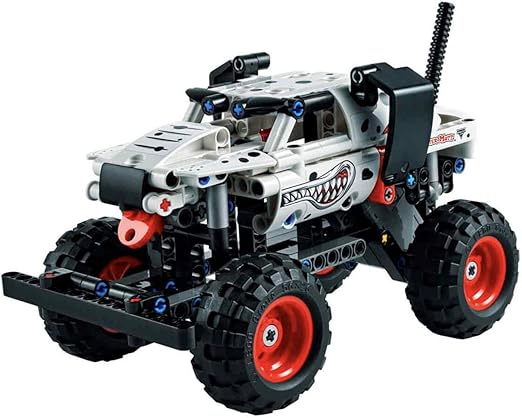 LEGO 42150 Technic Monster Jam Monster Mutt Dalmatian, Truck Toy for Boys and Girls Aged 7 Plus, 2in1 Pull Back Racing Toys, Birthday Gift Idea