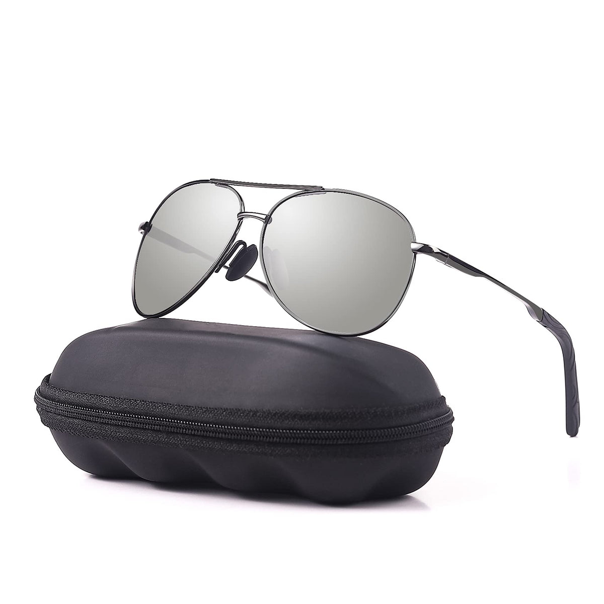 Aviator Sunglasses for Men Polarized Women-mxnx UV Protection Lightweight Driving Fishing Sports Mens Sunglasses MX208