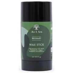 As I Am Rosemary Hair Wax Stick 2.6 Oz with Biotin & Saw Palmetto
