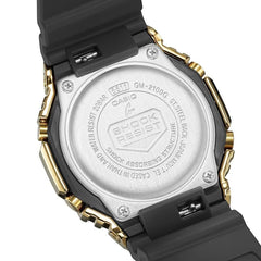 Casio G-Shock Analog-Digital World Time Watch - Black / Black / Gold