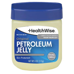 HealthWise Petroleum Jelly, 4 oz Jar