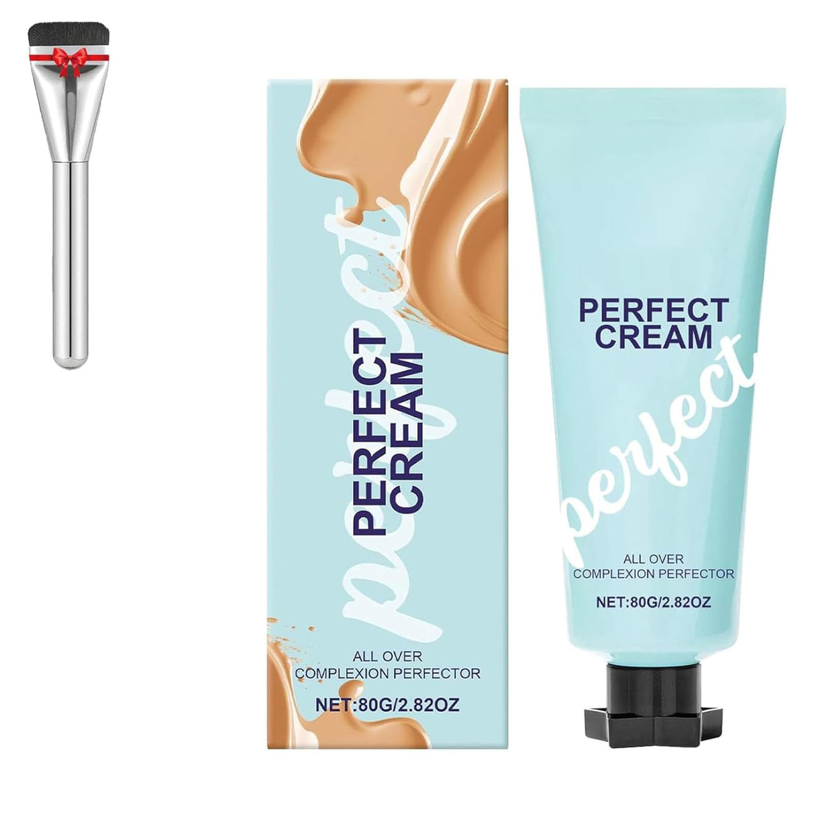 All-Over Complexion Perfector, Supreme Creme All-Over Complexion Perfector, Waterproof and Sweat Resistant Makeup Holding Concealer, Long-Lasting Cc Cream Foundation (1pcs)