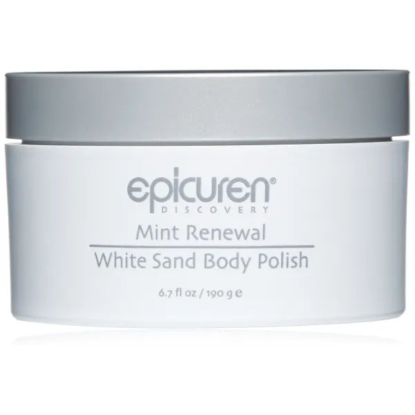 Epicuren Discovery Mint Renewal White Sand Body Polish For All Skin Types - 6.7 oz