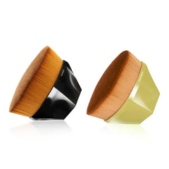 Daubigny Great Flawless Foundation Brushes (Black and Yellow)