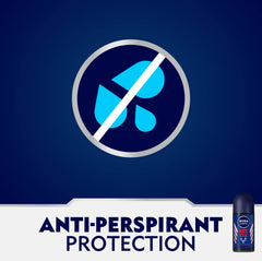 NIVEA MEN Antiperspirant Roll-on for Men, Dry Impact, 50ml
