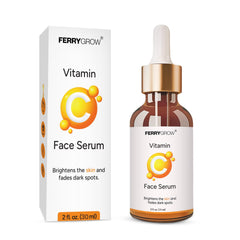 Fairy Grow Vitamin C Serum for Face | Brightening & Dark Spot Correcting | Anti-Aging Skincare for Glowing Skin | Acne Spot Treatment & Hydrating Face Serum
