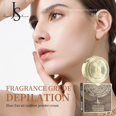 JOSURBEAUTY Cream Foundation, Air cushion powder moisturizing concealer, light and thin, fits well, locks in freshness, air cushion