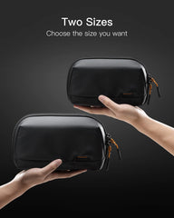 Tazweeq Electronics Organizer Travel Case, Waterproof Tech Pouch, Travel Organizer Bag Pouch, Digital Organizer, Data Cable Organizer, Charging Case
