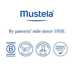 Mustela Baby 2-in-1 Cleansing Gel - Baby Body & Hair Cleanser - with Natural Avocado - Biodegradable Formula & Tear-Free - 200ml (Pack of 2)