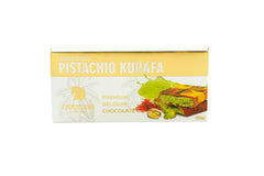 Chocolado Premium Belgian Chocolate Filled with Saffron and Pistachio Kunafa 130 g