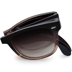 Joopin Folding Sunglasses for Men Women UV400 Protection Easy Carry Foldable Sunglasses for Driving Traveling