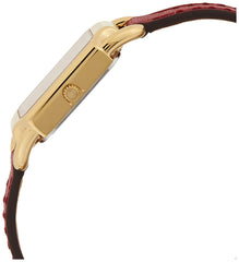 Coach CADIE Women's Watch, Analog-Red / Silver