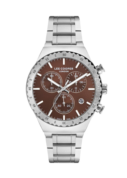 Lee Cooper Analog Brown Dial Men's Watch-LC07853.340