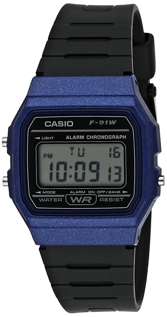 Casio Classic Alarm Digital Watch Blue/Black