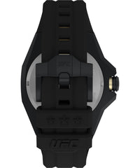Timex Men Analogue Watch with a Silicone Strap UFC Pro 30th Anniversary - Black