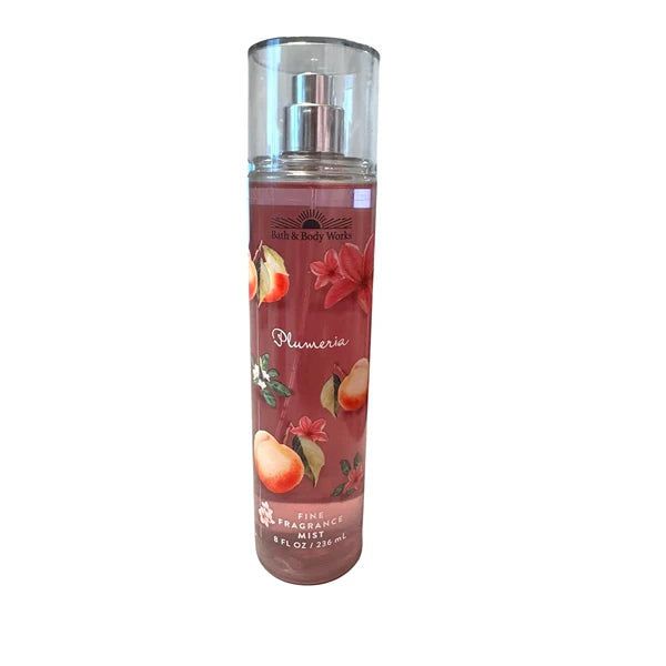 Bath & Body Works Signature Collection Plumeria Fine Fragrance Mist, 8 Fluid Ounce