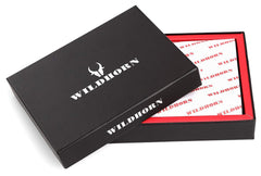 Wildhorn Genuine Leather Hand-Crafted Wallet Men Wallets - Blue