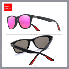 Polarized Sunglasses Mens Womens Cool Fishing Driving Hiking Ultralight Retro Wrap Around Travel sun glasses UV Protection