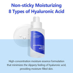 ISNTREE Hyaluronic Acid Deep Hydrating Face Water Essence 1.69 Fl Oz | Facial Serum for Dry, Acne, Sensitive Skin | Hydrating Scentless Essence Serum | Korean Skin Care