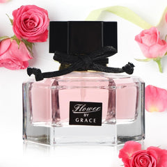 Lovely for Women, Dancing Lady Flowers and Wind Floral Perfume Fabulous Long Lasting Fragrance Natural Oriental Taste Atomizer (03#)