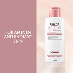 Eucerin Even Pigment Perfector Body Lotion with Licorice Extract and Vitamin E for Even, Radiant, Smooth and Clear Skin, Strengthens and Moisturizes, 250ml