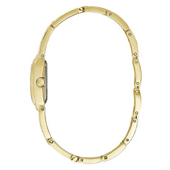 GUESS Women's 22mm Watch - Gold Tone Bracelet Champagne Dial Gold Tone Case