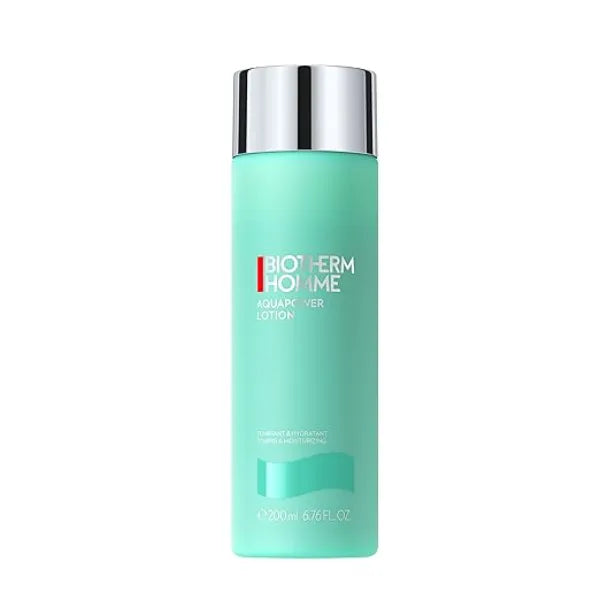 Biotherm Aquapower Toning & Moisturizing Face Lotion for Men, with Biotech Plankton & Oligo Sugars, Prevents Razor Burn and Skin Redness for Soothed & Hydrated Skin
