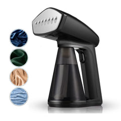 Tajir Ul Jadeed Clothes Steamer, 1640-Watt Garment Steamer, Quick Heat-Up Steam Iron with 260ML Detachable Water Tank, Lightweight Travel Steamer, Portable Iron for Fabric and Clothes (HY-168)