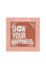 Pastel | Blush powder for face | Show Your Happiness Blush | Lightweight, Smooth, Blendable, Long-lasting - 204 (Polite)