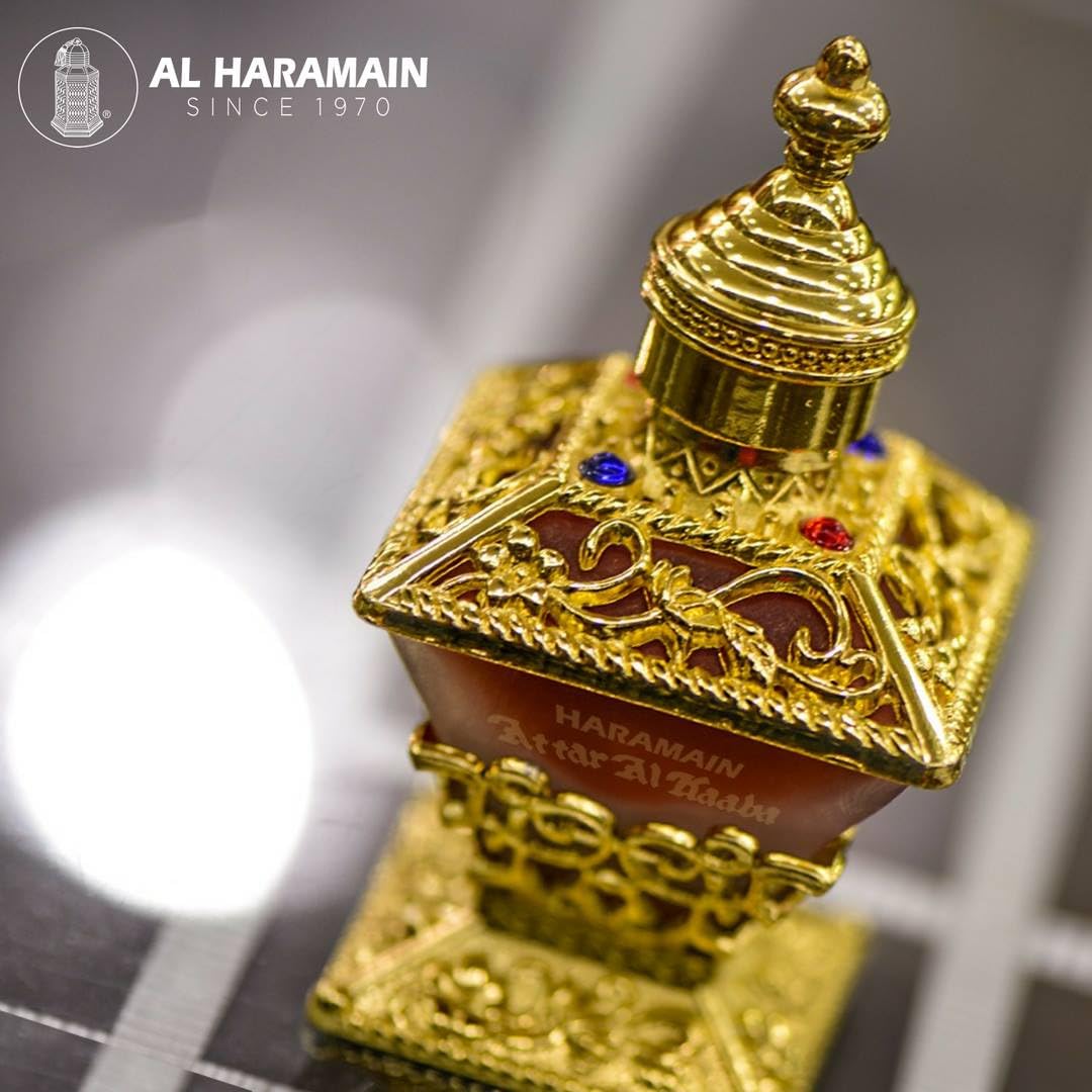 HARAMAIN ATTAR AL KAABA 25ml, 0.84oz, UNISEX NON-ALCOHOLIC PERFUME OIL