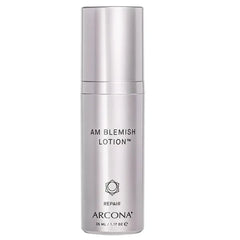 ARCONA AM Blemish Lotion - 3% Salicylic, 2% Lactic Acids, Tea Tree Extract, Witch Hazel, Jojoba Seed Oil - Non Irritating, Hydrating 1.17 fl oz