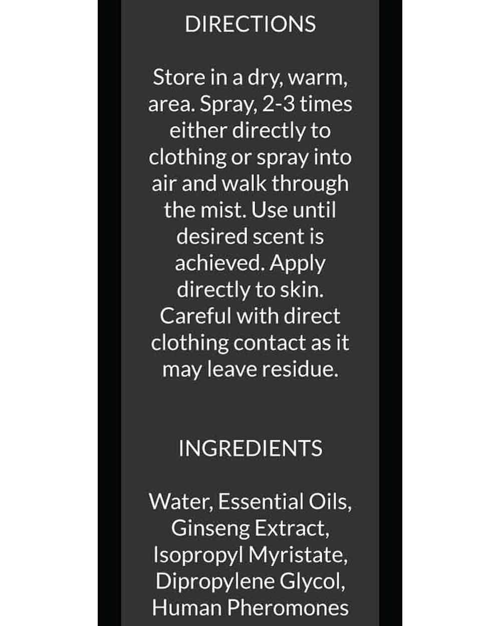 Pheromones to Attract Women for Men (Charisma) Body Spray - Bold, Extra Strength Human Pheromones Fragrance Body Spray - 50ml (Human Grade Pheromones to Attract Women)