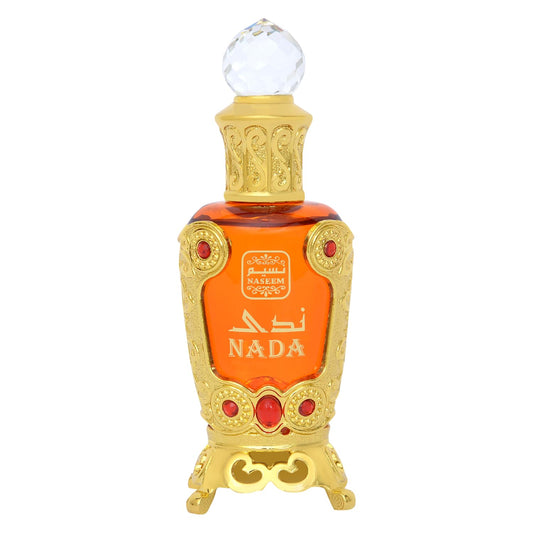 Naseem Nada Perfume Oil 25ml - Luxurious Floral, Vanilla Musk & Sandalwood Scent - Long-Lasting, Alcohol-Free Oil Perfume for All Occasions - for Fragrance Lovers