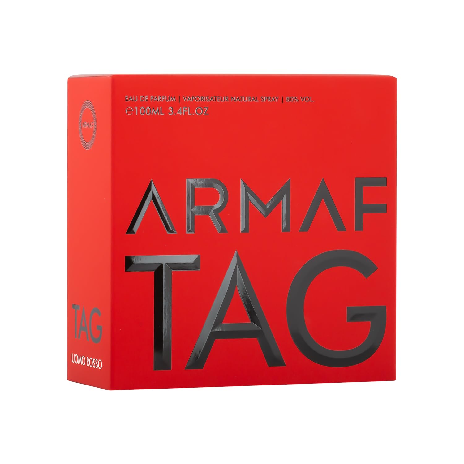 Armaf Tag Ummo Rosso Red Eau De Parfum For Him 100ml, Perfume for Men, Long Lasting Fragrances